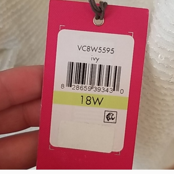 Vince Camuto ivory ruched waist dress - Picture 3 of 5